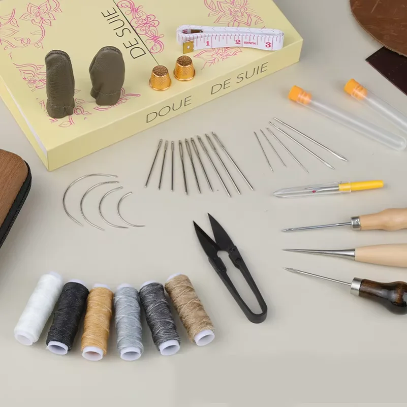 가구 수리 키트, 바늘 포함 헤비듀티 재봉 키트, 손바 - Embroidery Backpack Kit 리뷰 및 가격