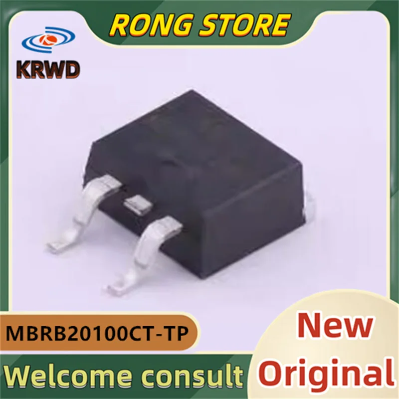 10PCS MBRB20100CT Neue und original MBRB20100CT-TP 200V 20A D2PAK