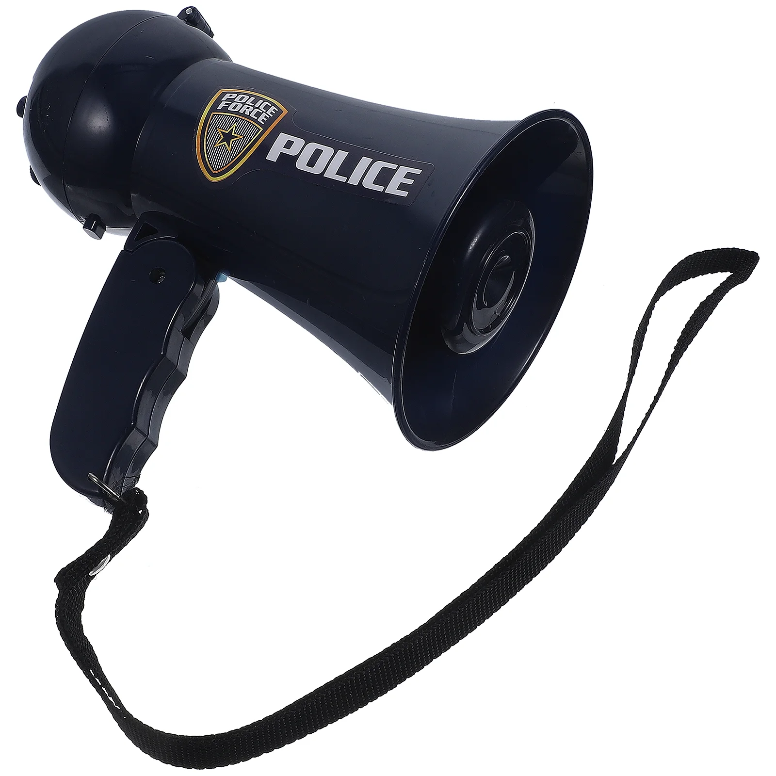 

Police Megaphone Toy Funny Guide Loudspeaker Toy Role Cosplay Toy for Kid Child Boy (Sapphire Blue, No Batteries)