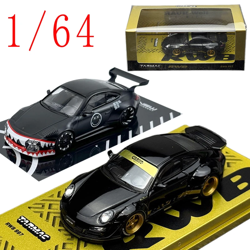 

TW Diecast 1/64 Scale Porsche 997 Sports Car Model Alloy Porsche 911 RWB Wide-body Play Vehicles Model Toy for Boy Original Box