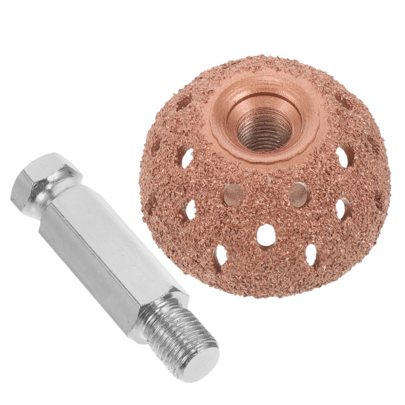 

Bowl Grinding Head Automotive Tire Repair Tool Buffing Wheel with Linking Rod Tungsten Steel Alloy Accessories
