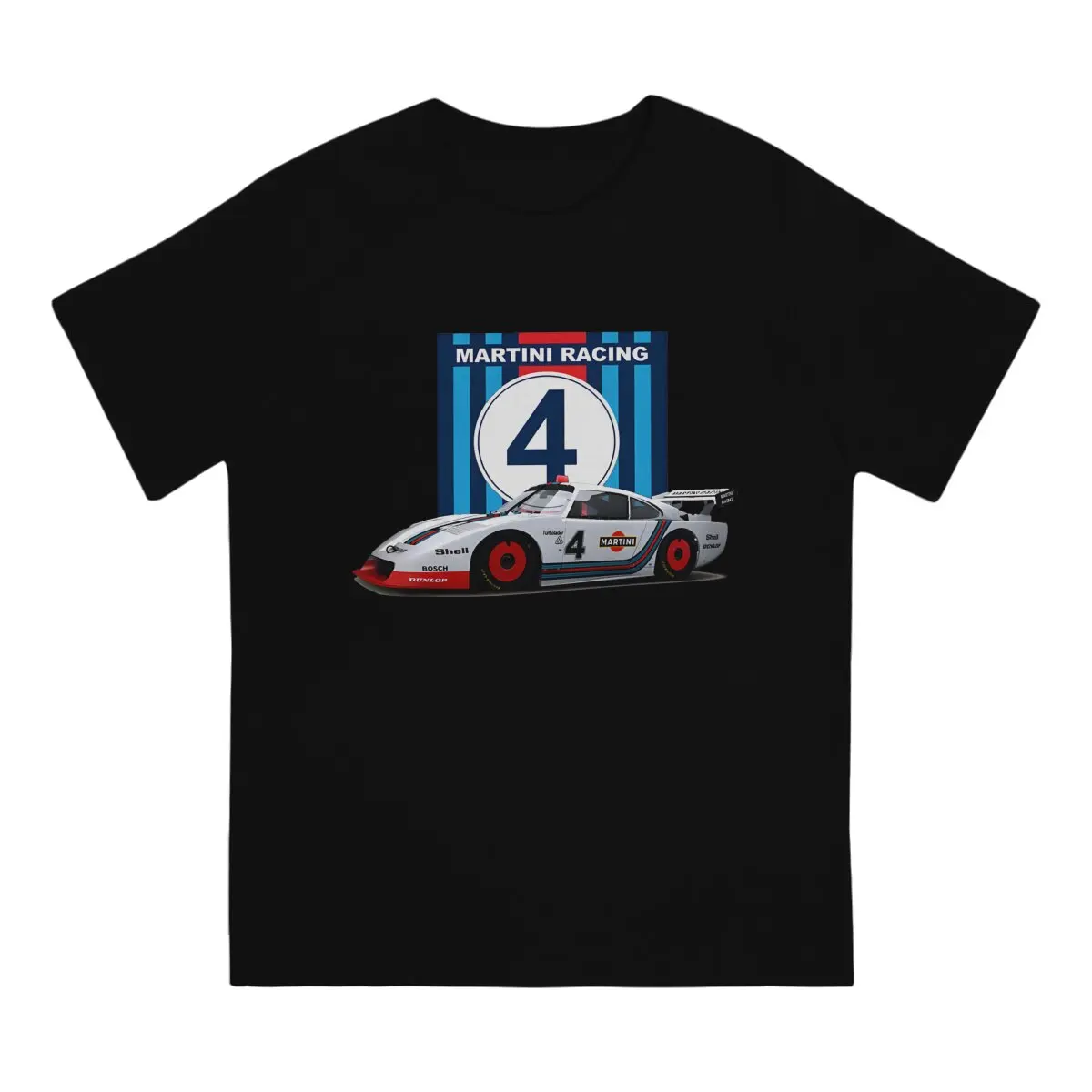 Martinis Race Polyester TShirts Racing Car Personalize Homme T Shirt New Trend Clothing