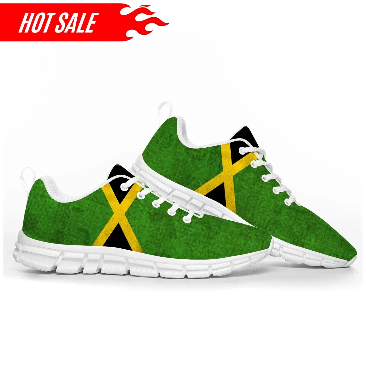 

Jamaican Flag Sports Shoes Mens Womens Teenager Sneakers Jamaica Casual Custom High Quality Couple Shoes