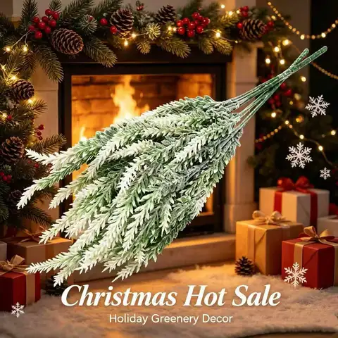 1/3 Pcs Artificial Flowers Lavender Plant Christmas Tree Filler Outdoor Wedding Garden Home Table Vase Scrapbook DIY Decorations