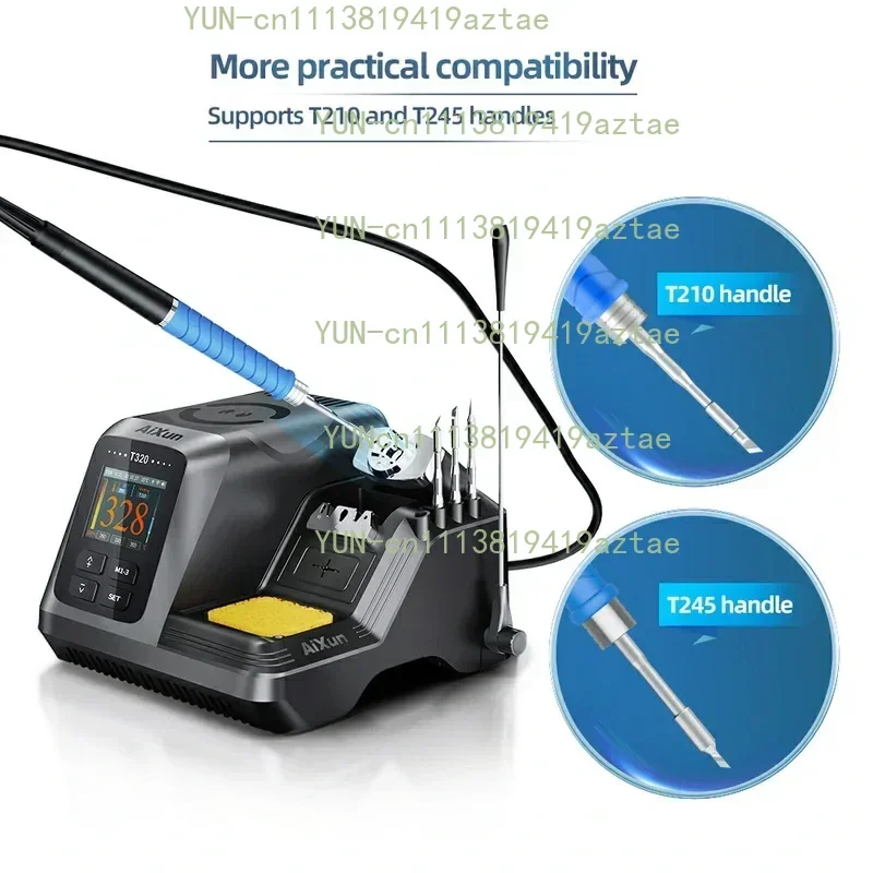 320 Soldering Station 200W High Power Support T245 C210 Handle Tip Intelligent Control for Phone Repair Welding Repair