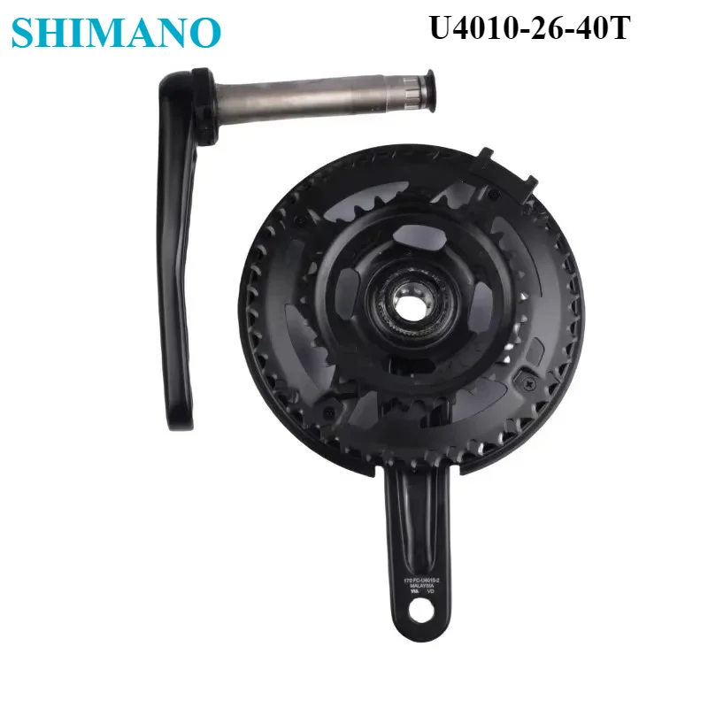 Shimano CUES FC U4010 Crankset 170MM 36-22T 46-30T 40-26T 2x11s/10s/9s Crank MTB Riding Chainring Wheelset Mountain Bicycle Part