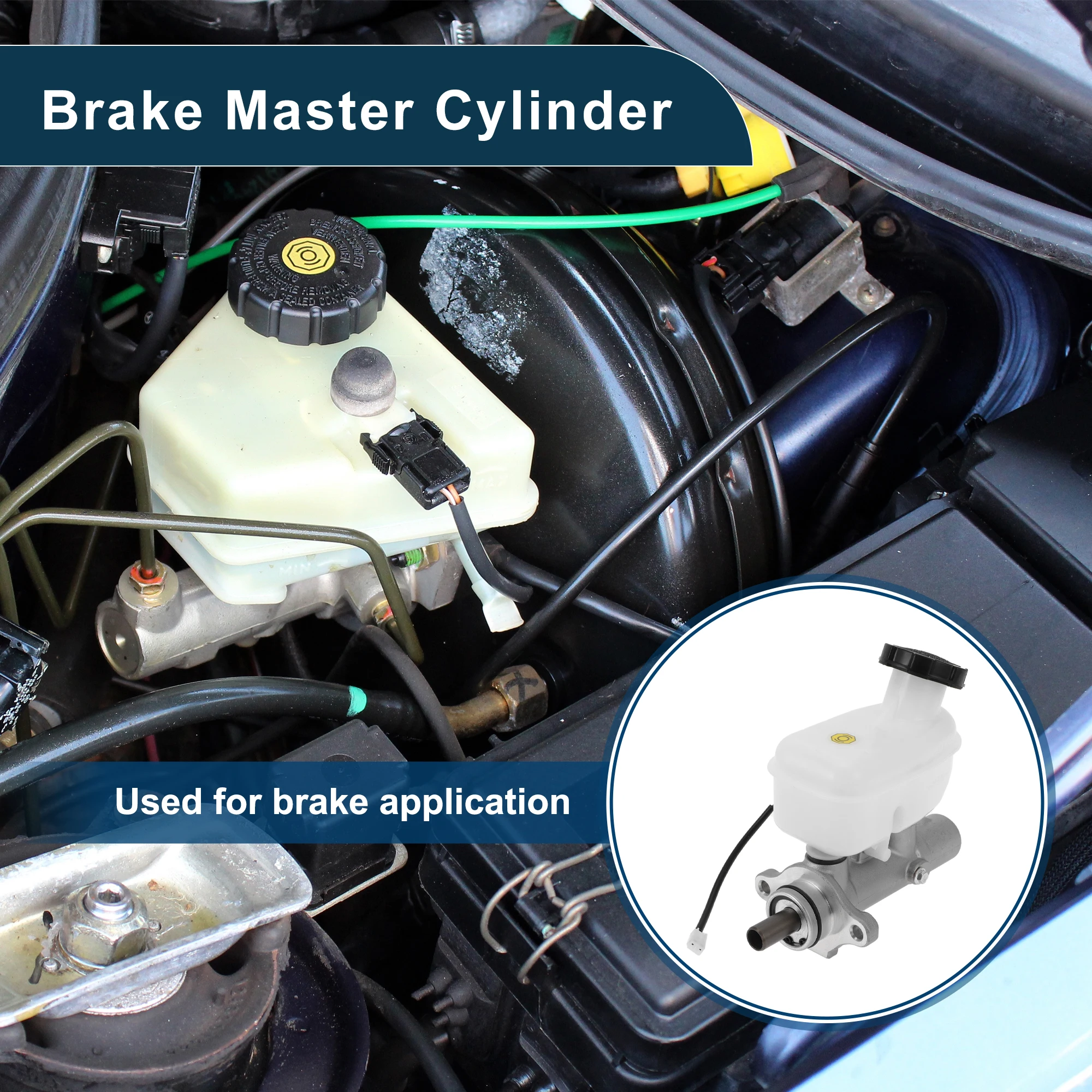 

Главный тормозной цилиндр UXCELL с резервуаром No 591203E160 для Kia Sorento 2002-2020 гг.