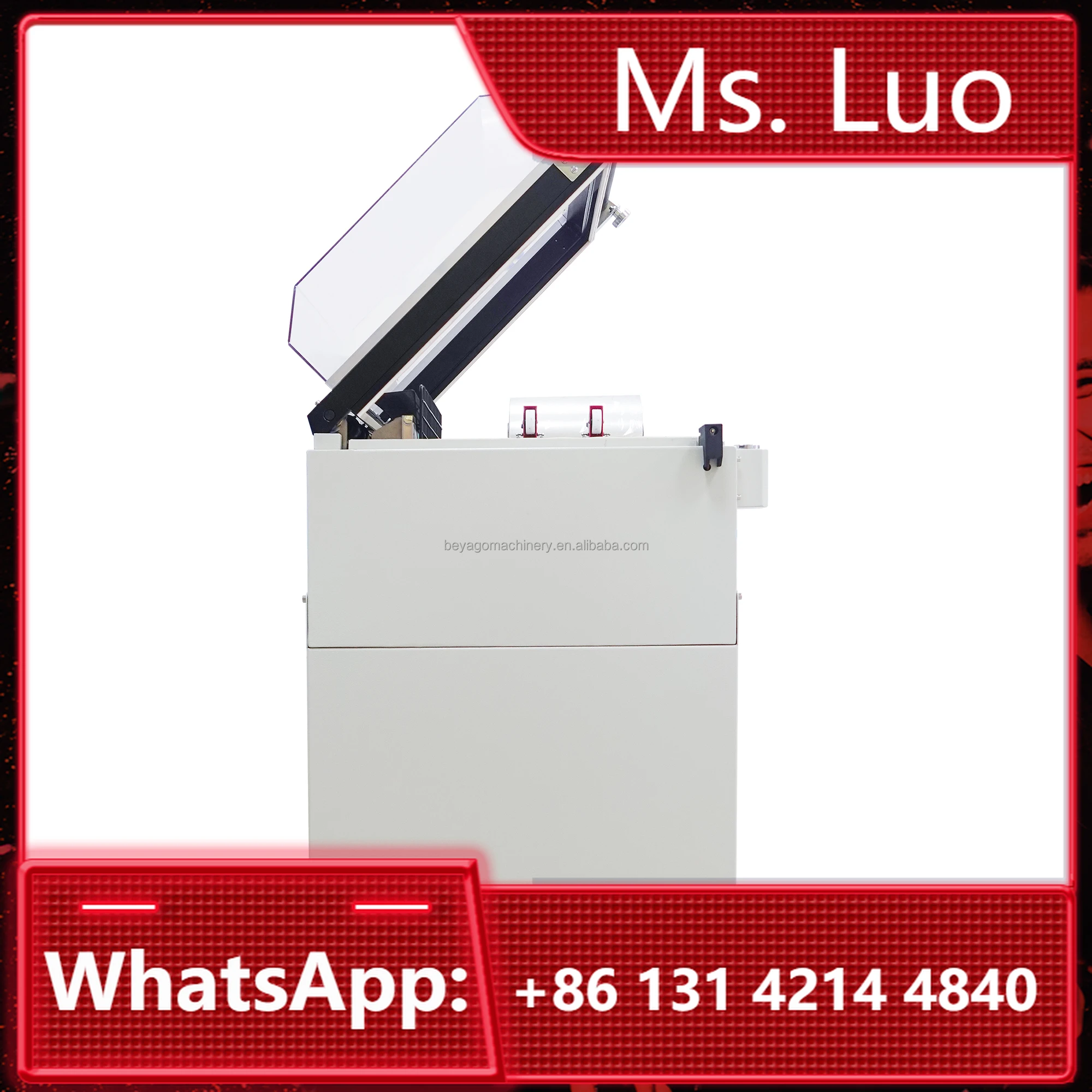 【Best Sale】 Semi-automatic Heat Shrink Sealing Cutting Wrapping Packing Machine Sealer Wrapper