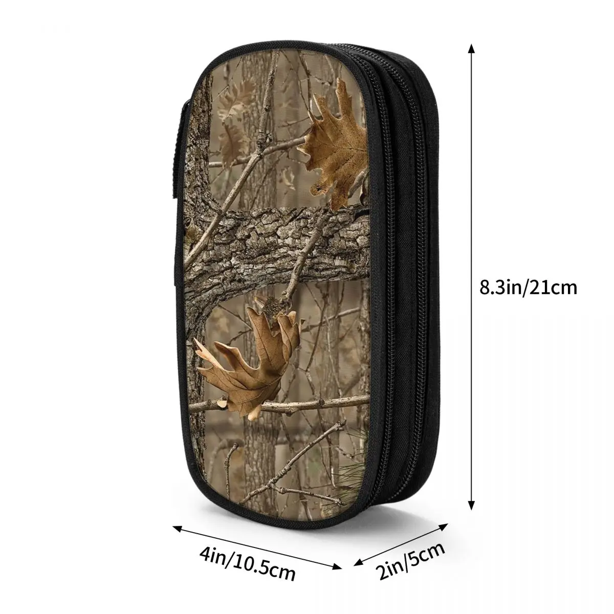 Camouflage Real Tree Realtree Hunter Camo Pattern Pencil Case for Boy Girl Gifts Pen Box Pencil Bag Stationery Pen Holder Bag