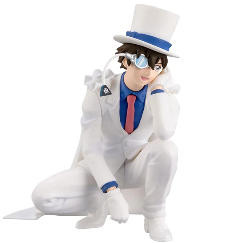 Figurka anime Kaito Kiddo Sspj pcv figurka oryginalna Sega detektyw Conan kolekcja ozdoby Model lalki zabawki prezent urodzinowy