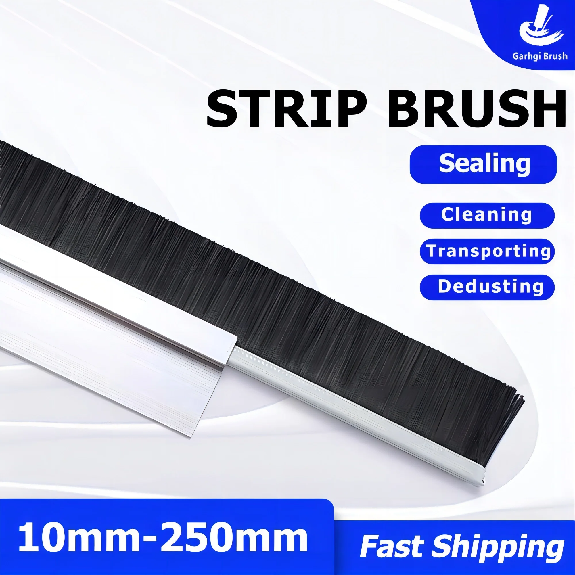 

Cleaning Sealing Strip Brushes Household Door Window Weather Dust Prevention Rodents Insects Dirt Removal Industrial Guiding