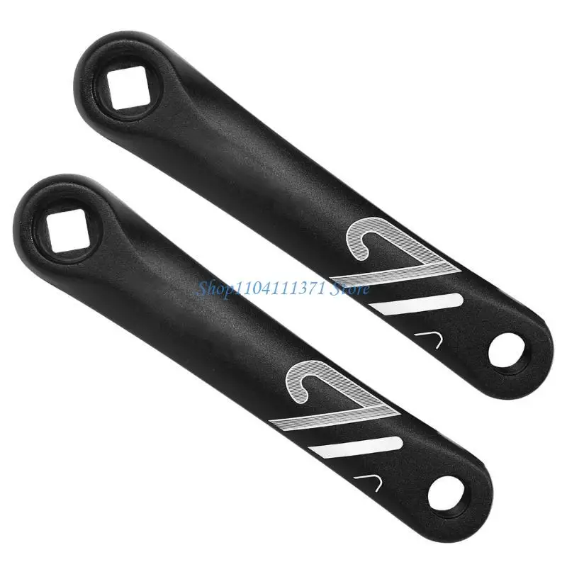 

P9FC Mountain Bike Crank Arm Aluminum Alloy Left Single Chain Crank Arm Square/Rhombus/Splines Left Hand Tapers Crank Endurin