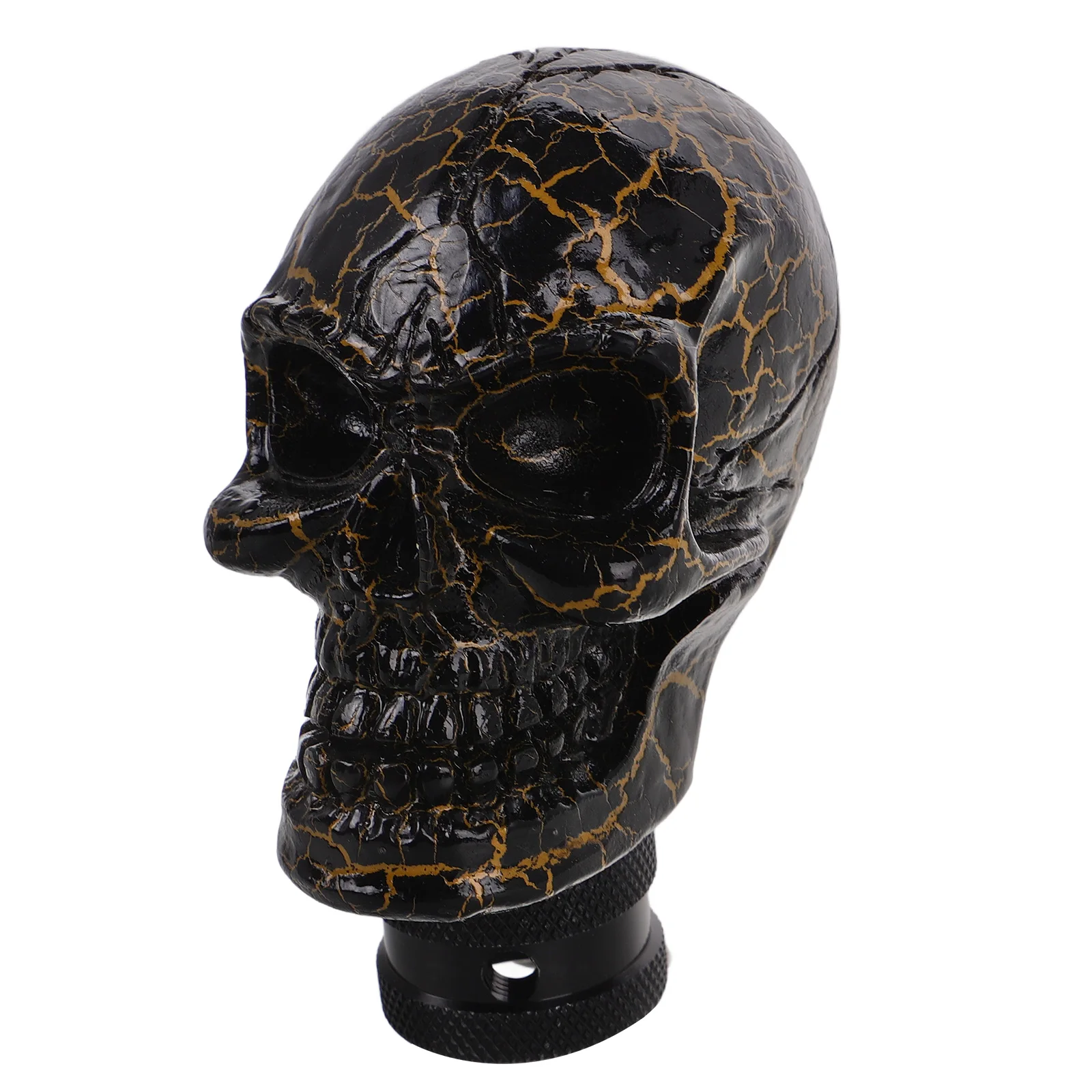 

Skull Head Shift Knob Car Parts Resin Shifter H Stick Automotive Supply Manual Transmission Lever Gothic Style