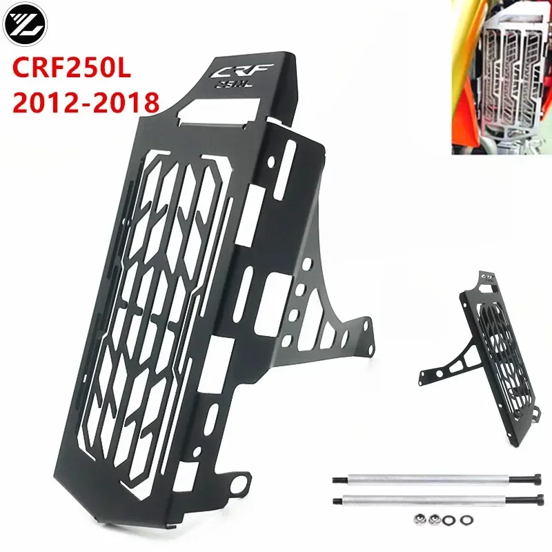

Motorcycle Radiator Guard Cover Protector For HONDA CRF250L CRF 250L 2013 2014 2015 2016 2017 2018 2019 Aluminium Silver Black