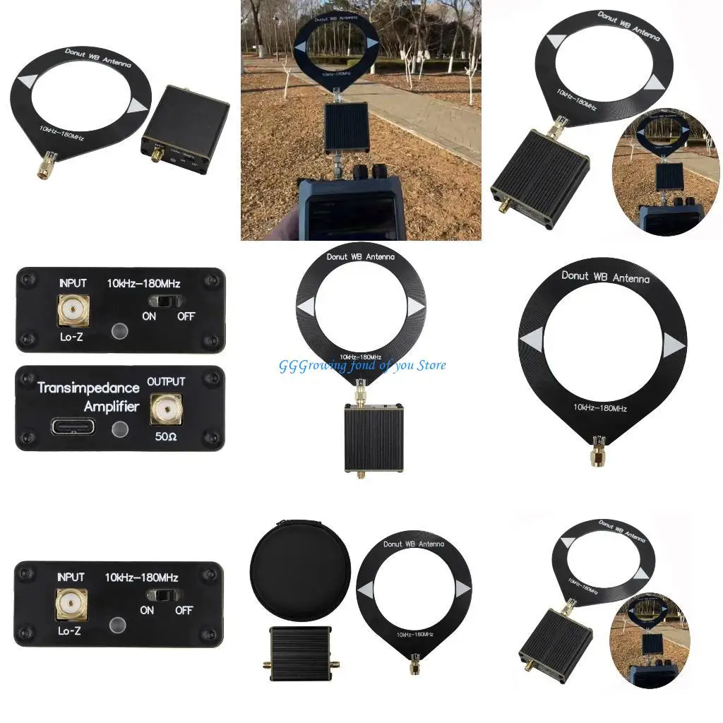 

H9EB Small Loop Antenna Transimpedance Amplifiers for Radio Receiver 10kHz-180MHz