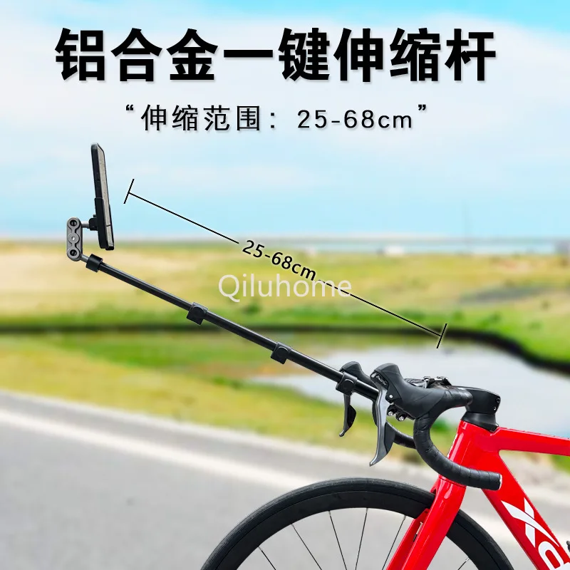 Selfie Stick Bracket Mountain Highway Vehicle Small Cloth Folding Bicycle Mobile Phone Bracket Riding Shooting Artifact