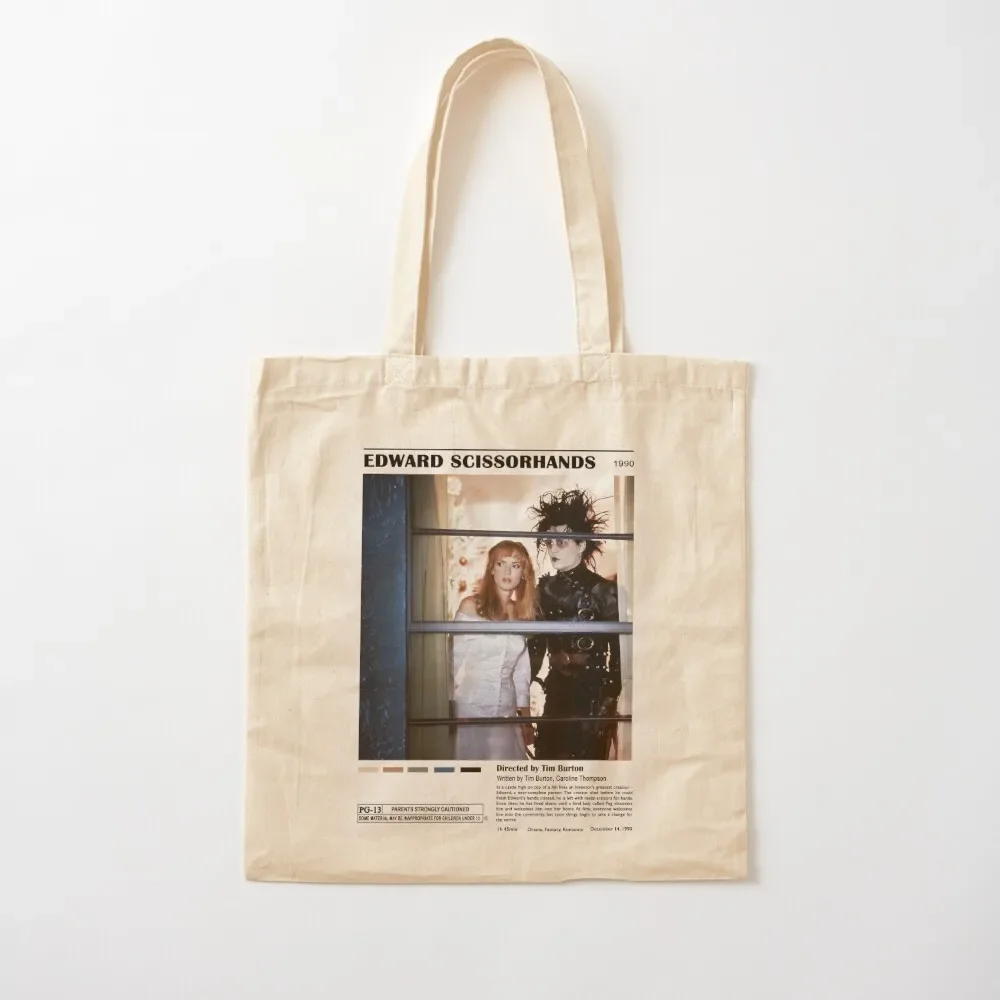 Romance Film Poster Tote Bag cloth bag woman foldable reusable bag Customizable tote shopper bags for women