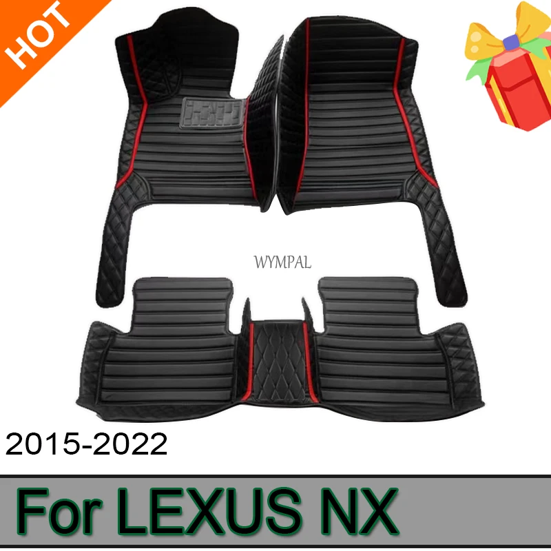 

Car floor mats for LEXUS NX series 200 300h 300 200t 2015 2016 2017 2018 2019 2020 2021 2022 Custom auto foot Pads automobile