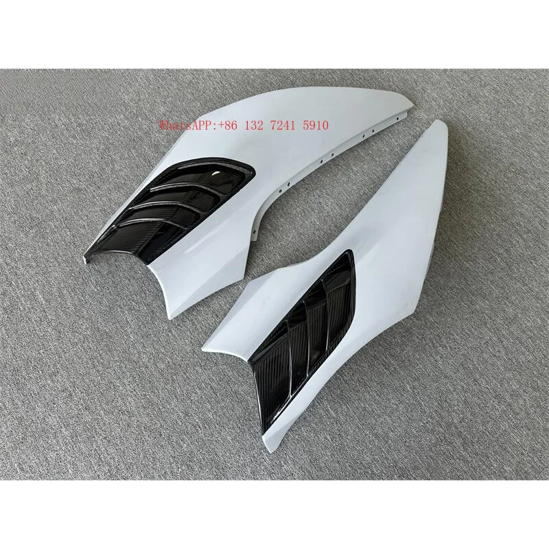Partial Carbon Dry Carbon Fiber Fender Mudguard Upgrade Kit 3