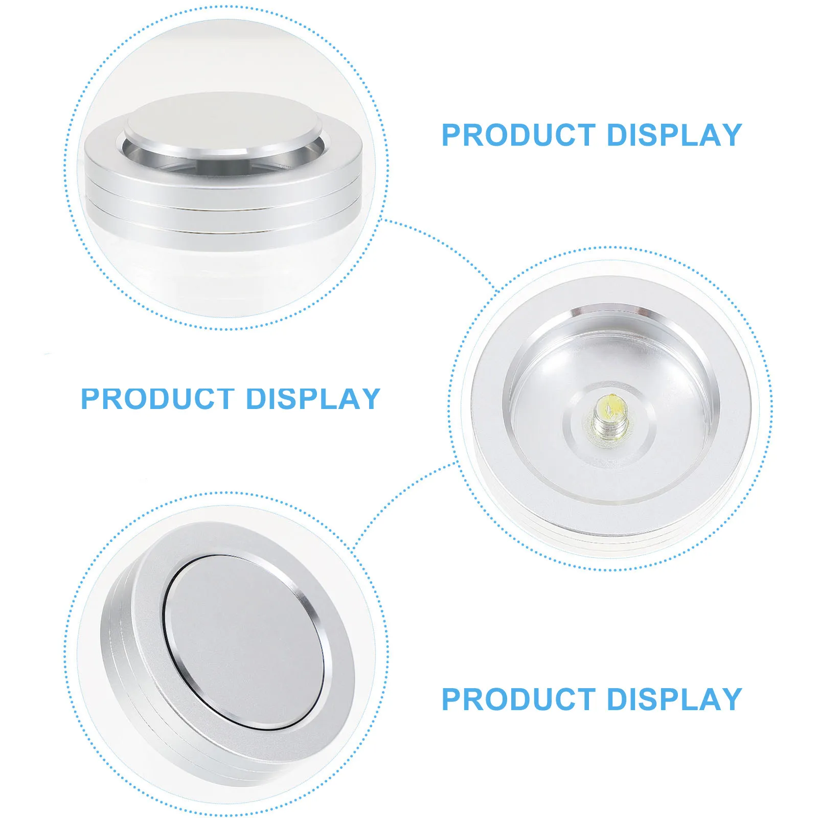 

1Set Car Fragrance Diffuser Aluminum Alloy Freshener for Auto Easy Use Lightweight Car Aroma Diffuser Relieve Fatigue