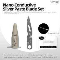 WYLIE Nano Conductive Silver Paste ITO Conductive Silver Paste Flexible Screen Repair Circuit Silver Paste for Phone Repair