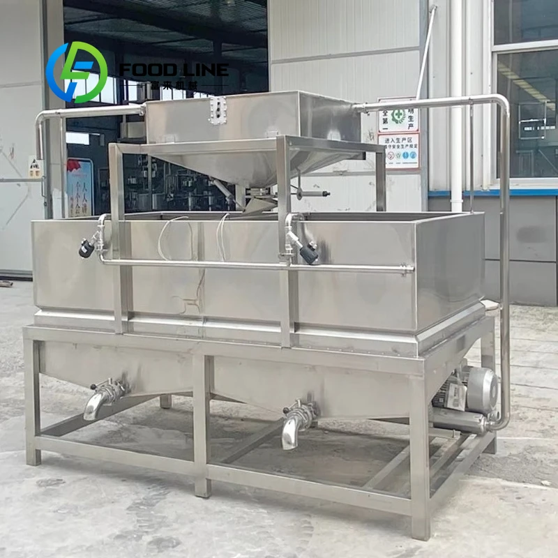 Customizable Soybean Soaking Tank PLC-Controlled 380V 4.5kW Tofu Soymilk Equipment with 1 Year Warranty