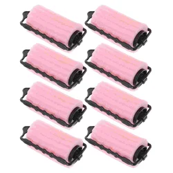 8 Pcs Hair Crimper Curlers Sleeping Curly Tool Foam Small Modeling Self Holding Sponge Rollers Man