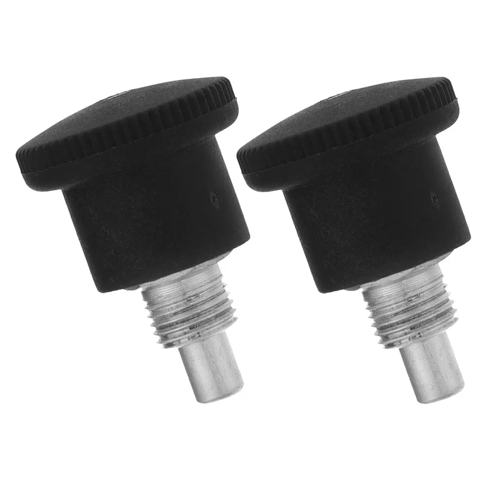 

2Pcs Spherical Rotating Pull Pin Knob Replacement Fitness Equipment Parts for Exercise Bike Weight Bench Adjustment Spring Knob