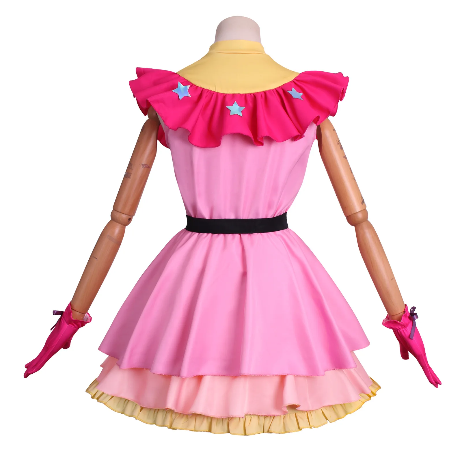 Anime OSHI NO KO Ai Hoshino Cosplay Kostuum Jurk Lolita Rok Roze Uniform Haarspeld Halloween Carnaval Party Kleding