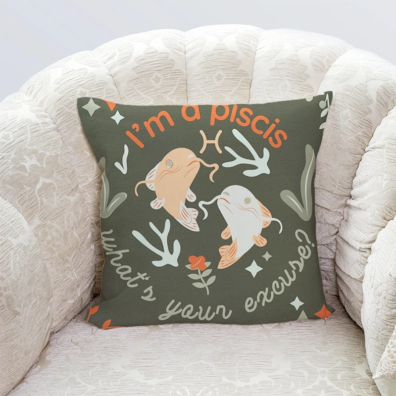 Pillowcase Decorative Sofa Cushion Case Bed Pillow Cover Home Decor Car Cushion Cover Cute Pillow Case Diy custom photos 60x60cm