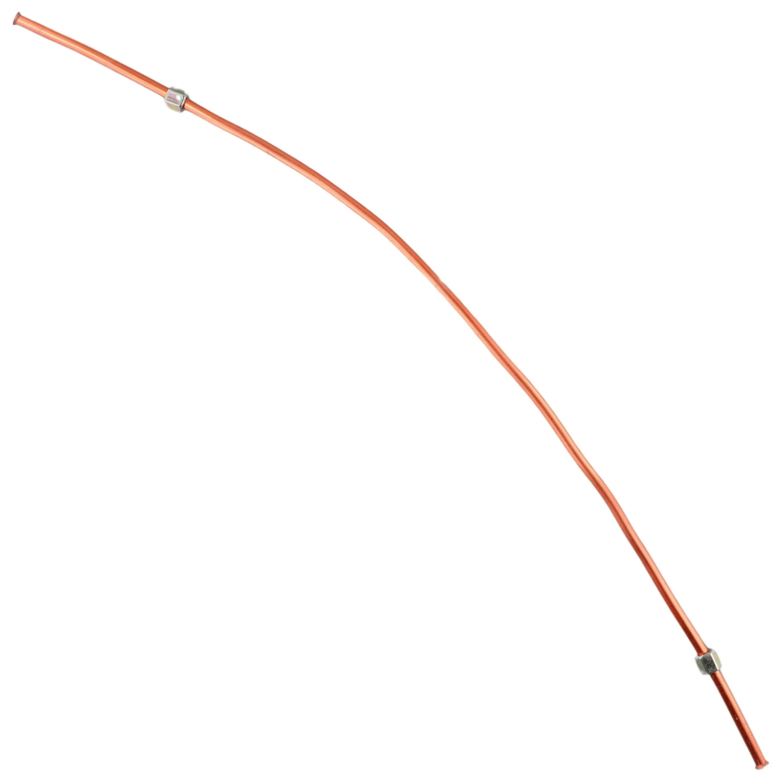 Exhaust Air Compressor Tube Tools Oil Pump 600mm Accessories Air Pipe Copper Tone G1/8 Nut Replacement Practical