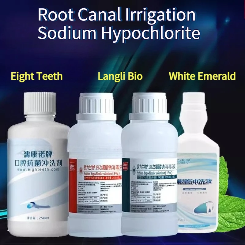 

Стоматология Ирригационный раствор для корневых каналов полости рта Langli Раствор для гипохлорита натрия 0,5% 1% 3% Дезинфицирующий лабораторный раствор Сильное проникновение