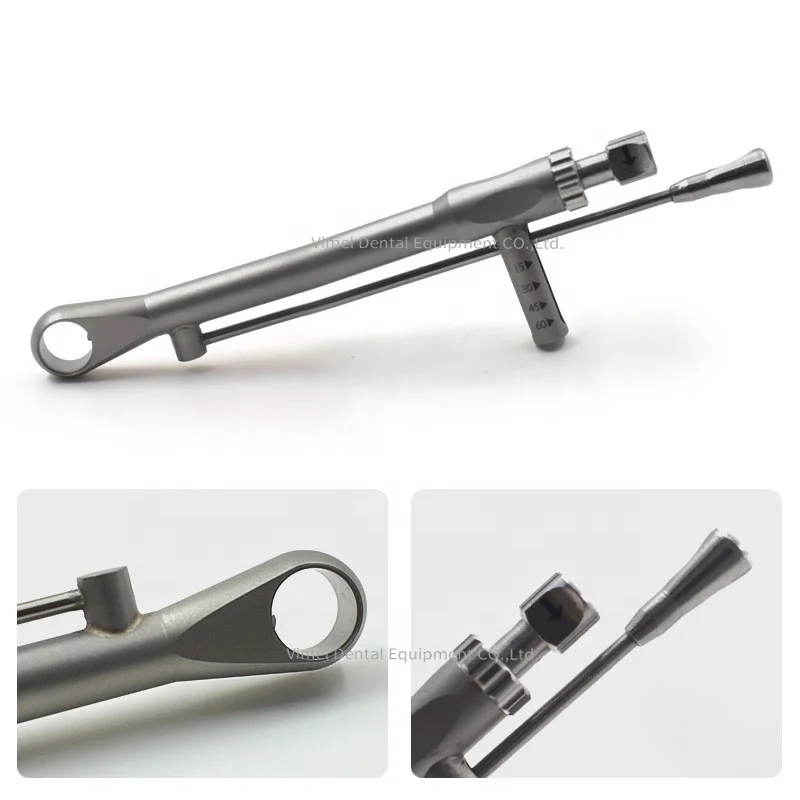 Dental Composite Implant Repair Tool 15-60NCM Carrying Device+ Wrench + Screwdrivers Multi Ratchet Implant Torque Wrench Tool