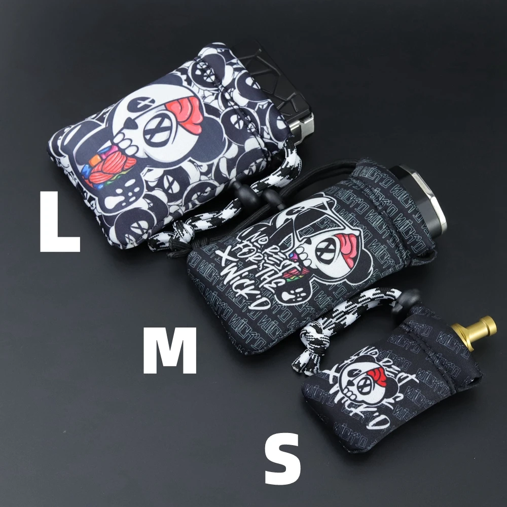 3mm Neoprene L/M/S MODs General Cloth Pouch Sleeve Bag For BB Billet Box/DotAIO/Cthulhu Aio/Pusle Single/Dual 18650 BoRo