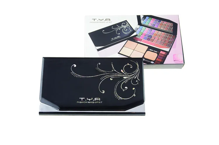 61 Color Makeup Set Eye Shadow Shimmer Eyeshadow Palette and 3 Color Blush and 6 Lip Gloss and 4 Colors Face Powder Cosmetic Kit