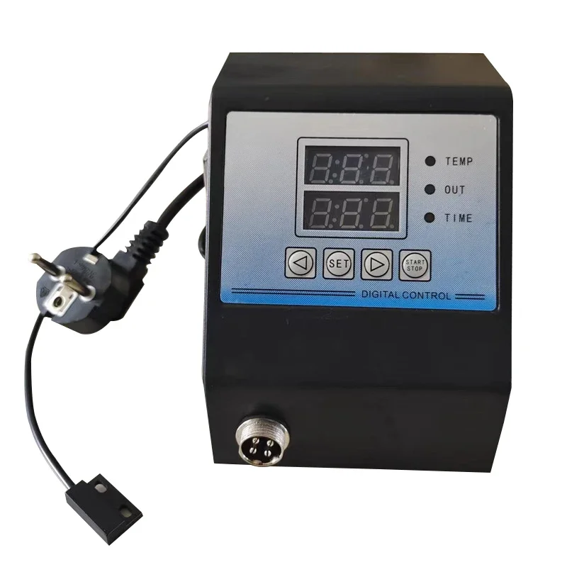 Heat Press hine Digital Control Box For Tshirt Mug Plate Cap Black Heat Transfer Printer 1400 W