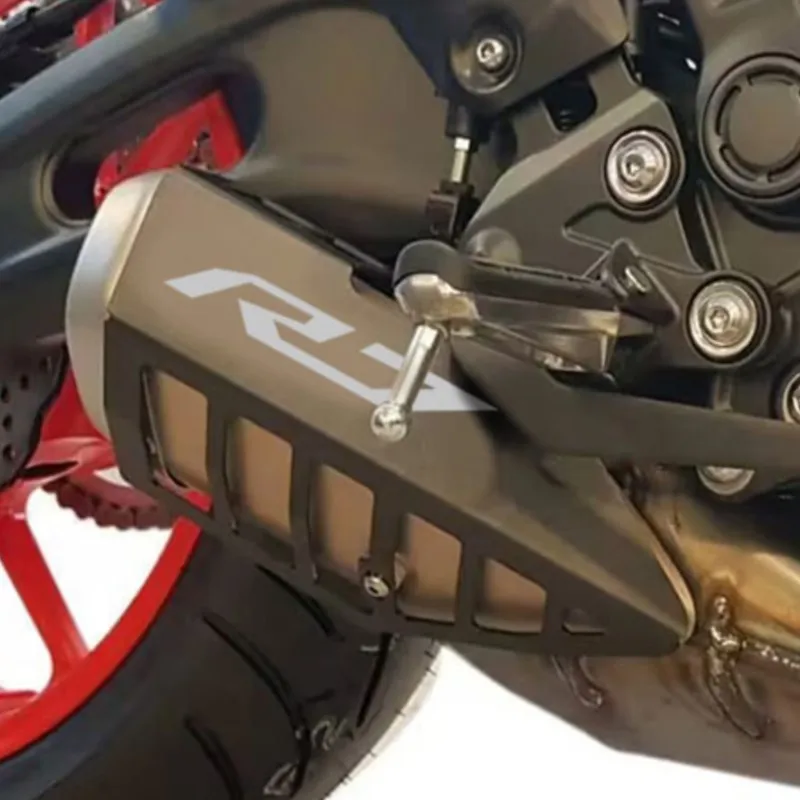 YZF R 7 Motorcycle Motorbike Exhaust Pipe Heat Shield Cover Guard Protector Accessories FOR YAMAHA YZF R7 2022 2023