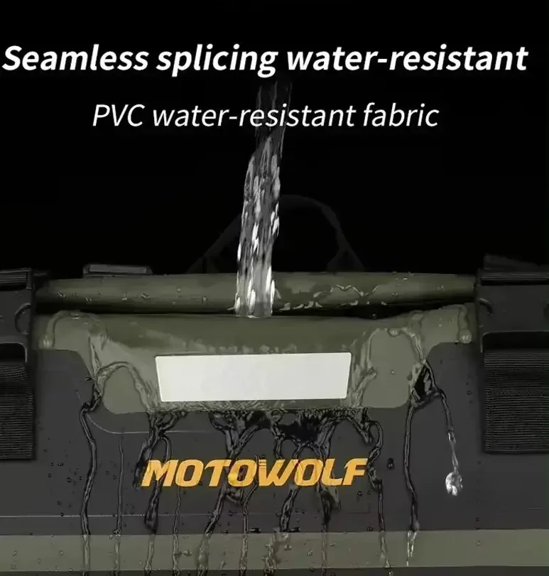 Motorcycle Bags Waterproof Outdoor Large Capacity ATV Motorcycle Luggage Saddle Bag Rear Seat Bags - view 4