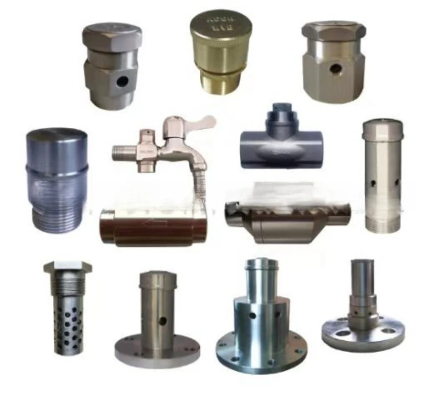 Horizontal straight-through vacuum destroyer ACON pressure type, stainless steel 304 right angle type with self-check
