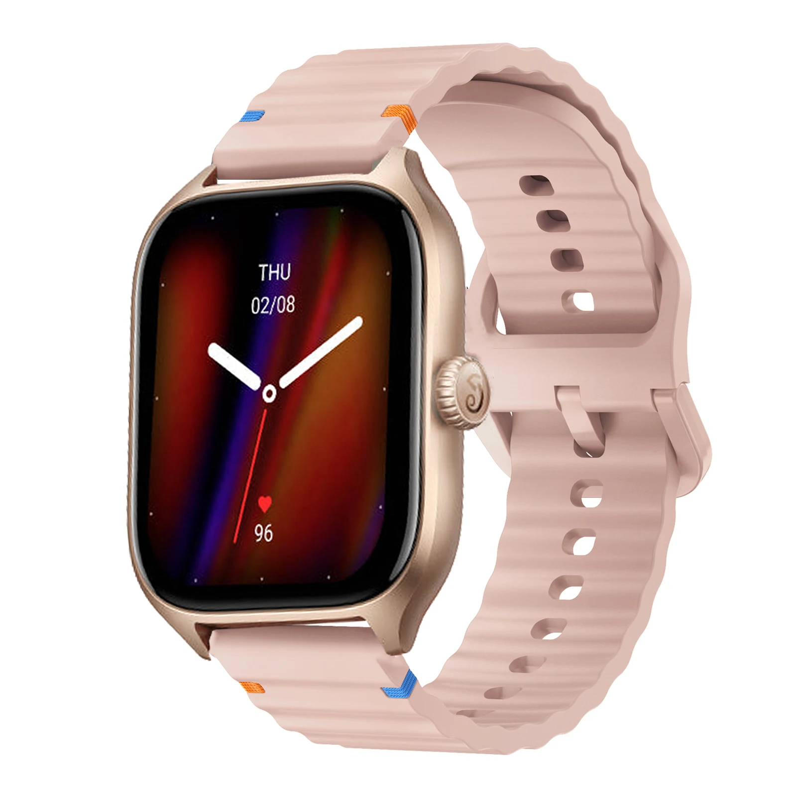 Ремешки для часов 20 мм 22 мм для Amazfit GTS/2/2e/4/3/GTS2 Mini/GTR 4/GTR2/2e/stratos 2, силиконовый браслет correa Amazfit bip 6 5 Band