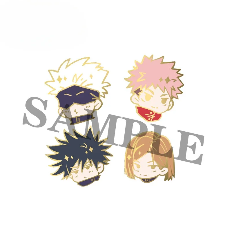 

Anime Jujutsu Kaisen Itadori Yuji Fushiguro Megumi Satoru Gojo Cosplay Badge Brooch Button Pendant Ambitus