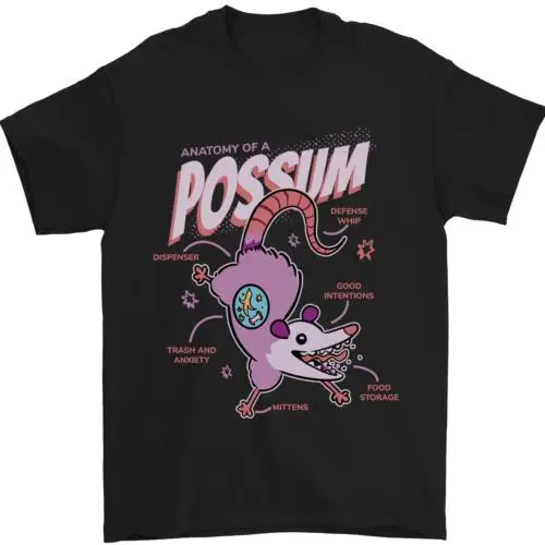 

Possum Anatomy Mens T-Shirt 100% Cotton