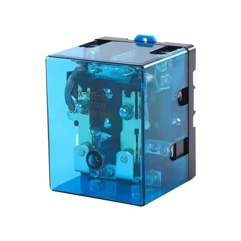 12VDC 24VDC 110VAC 220VAC 80A/120A DPDT Power Electromagnetic Relay Motor Control Screw Mount JQX-62F-2Z 2NO 2NC