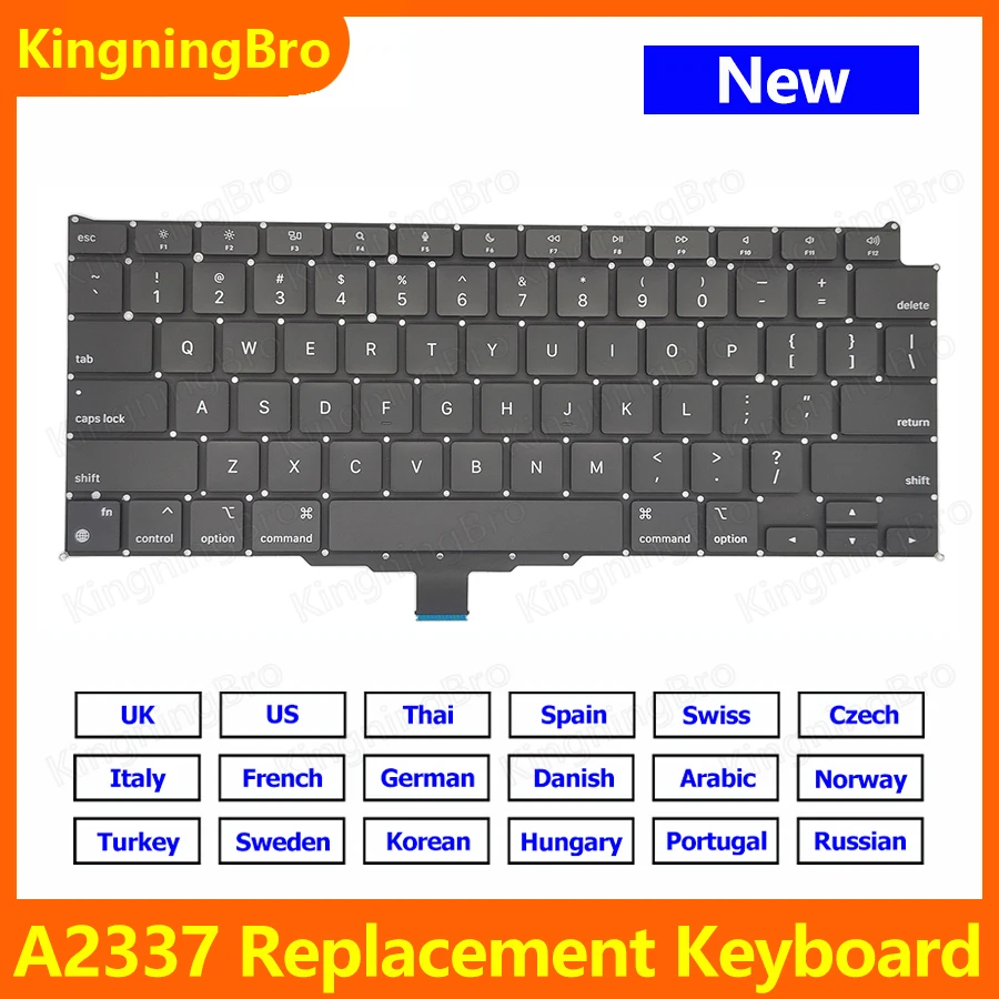 New 2020 M1 Laptop Replacement Keyboard For Macbook Air 13