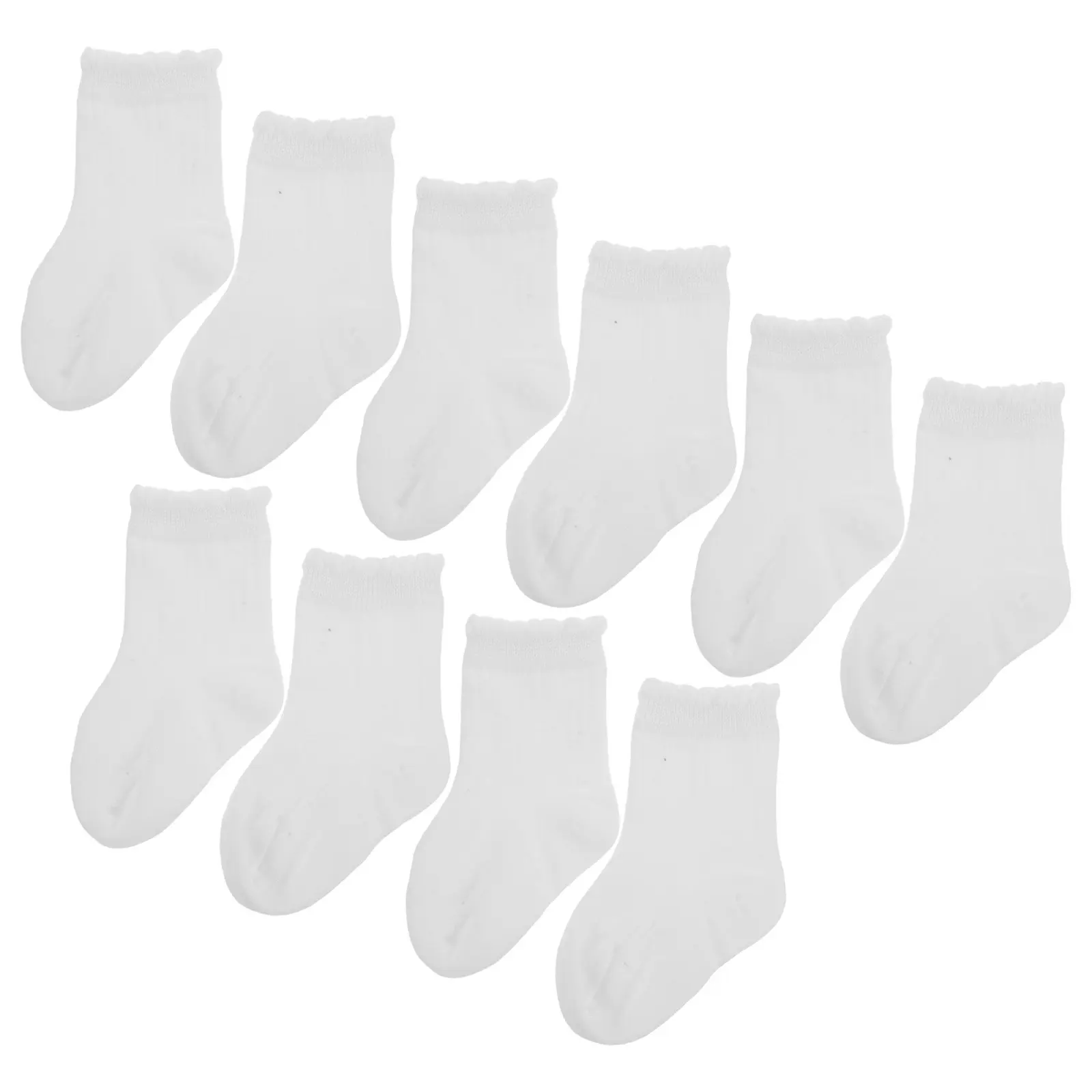 5-paia-di-calzini-per-neonati-in-cotone-traspirante-bianchi-elasticizzati-per-neonati-unisex-per-uso-quotidiano-11-13-cm