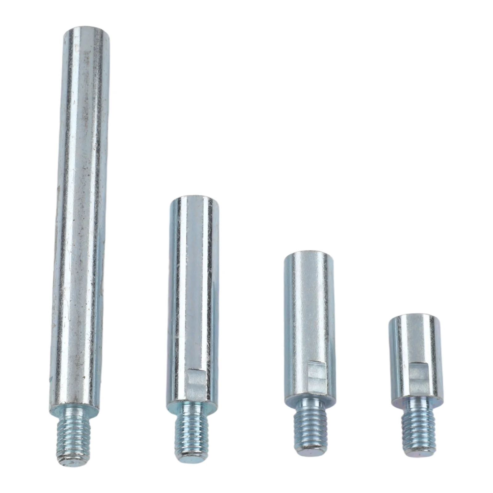 

4pcs Angle Grinder Polisher Extension Rods with M10 Thread Shafts 40mm 60mm 80mm 140mm Connecting Rods for Task Efficiency