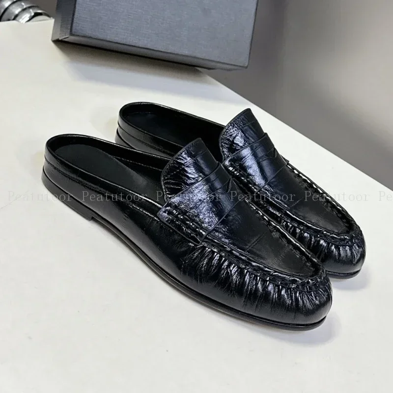 Vrouwen Mode Slippers Top Kwaliteit Suède Zomer Slip op Flats Slides Casual Loafers Beknopte Wandelschoenen Maat 35-40