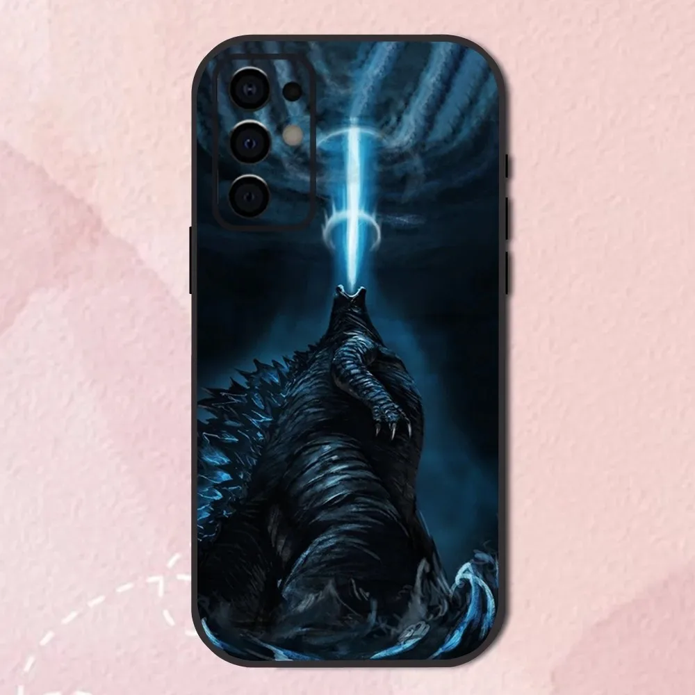 Japan Monster-G-Godzillas Phone Case For Samsung S24,S21,S22,S23,S30,Ultra,S20,Plus,Fe,Lite,Note,10,9,5G Black Soft Shell