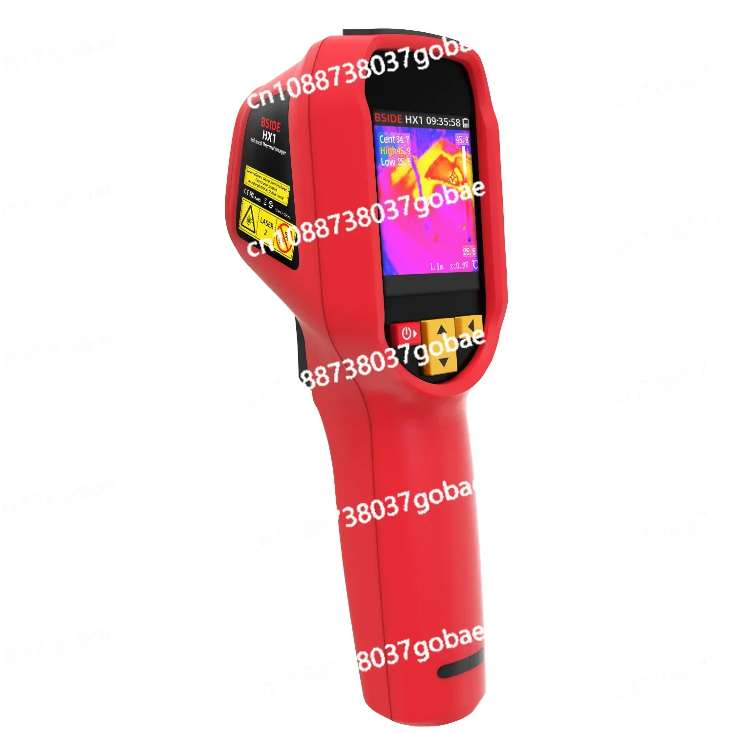 Hx1 כף יד אינפרא אדום תרמי imager high definition חום תעשייתי