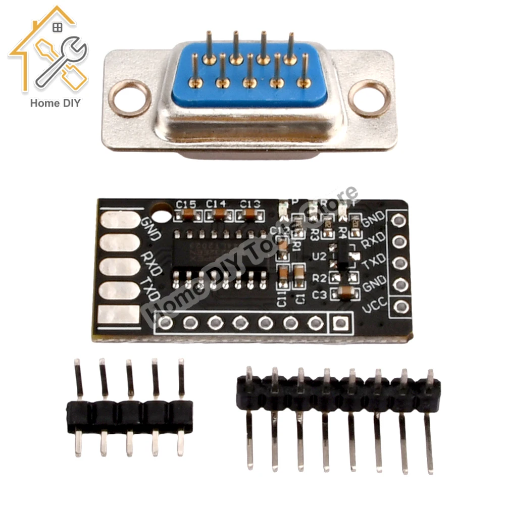 RS232 RS485 PODE ao módulo de comunicação TTL Módulo de porta serial PODE Módulo 3.3V-5V